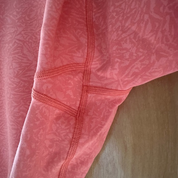 Lululemon wunder train high-rise tight 25” size 20 color  crunch warm coral - Picture 5 of 9